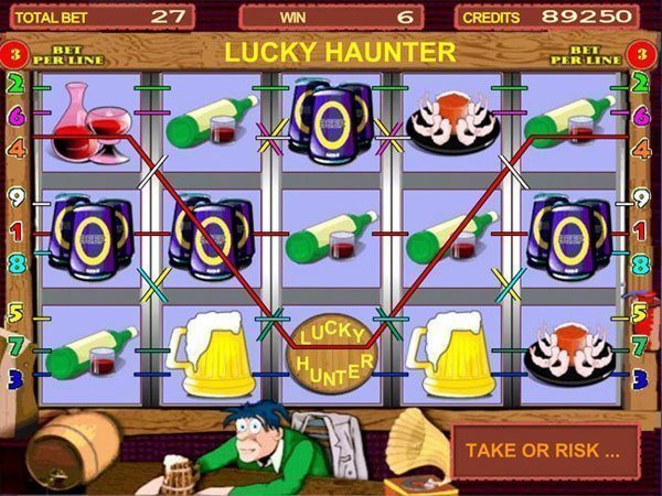Игровой автомат Lucky haunter (Пробки)
