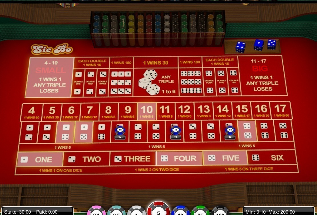 Игра Сик Бо