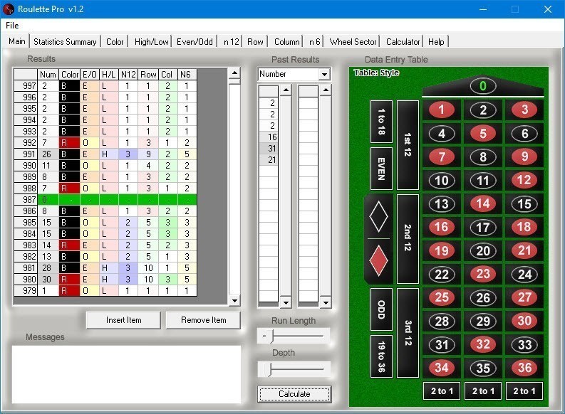 Программа Roulette Professional