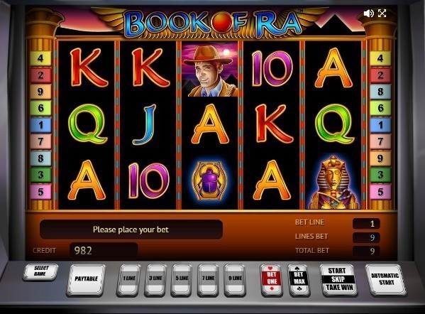 Игровой автомат Book of Ra